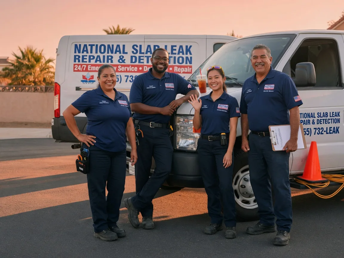 Slab Leak Detection company in Burneyville, OK